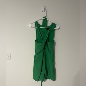 New york and company green romper